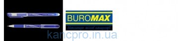 Ручка гелева Пиши-стирай Optimal 0.5мм, чорнило синього кольору BUROMAX  BM.8315-01