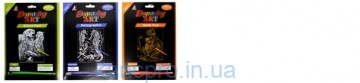 Гравюра 297 x 210 " А4 " зол./серебро 18 видов ассорти в уп.Danko Toys