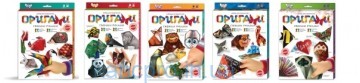 Набор ОРИГАМИ 6 поделок ( Блок 10шт. 5 видов )Danko Toys (ОР-01)