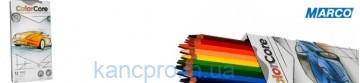 Карандаши цветные  12цв. Marco "ColorCore Авто" №3100-12СВ