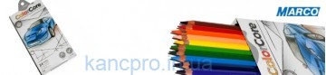 Карандаши цветные  24цв. Marco "ColorCore Авто" №3100-24СВ