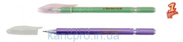 Ручка шар/масл "Flower Pearl Coated"/"Snowy"411032/411828 синяя (1Вересня)