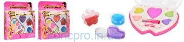 Косметика M 0301 U/R (96шт) тени, блестки, помада, блеск, в кор-ке, 19,5-20,5-3см