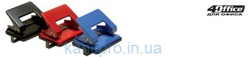 дырокол метал., 8см, 15л, цв. в ас-те, 4-301, 4OFFICE