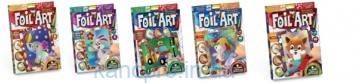 Набор для творчества Foil Art (Апликация цветной фольгой по номерам)   Danko Toys(FAR)