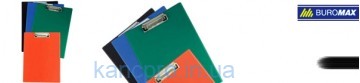 Планшет с клипом А4  PVC, черный  ВМ.3411-01