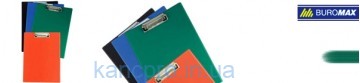 Планшет с клипом А4  PVC,зеленый ВМ.3411-04