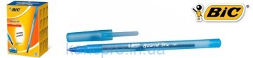 Ручка шар.Round Stik, 1 мм, синяя  BIC  6378
