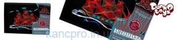 Набор для творчества  ИЗОНИТЬ ( IZN-01-05) 21*31  (Вышивка на Черном Холсте)  NEW Danko Toys