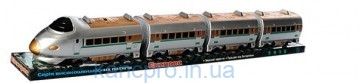 Паровоз M 0335 U/R (24шт) электричка 70см, звук, на бат-ке, в слюде, 74,5-9-11см