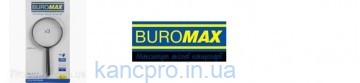 Лупа  90мм оправа пластик 3X/ d90 ВМ.4315 Buromax