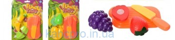 Продукты 0810-1-2-3 (288шт) на липучке, 2шт, досточка, нож, 3вида, на листе, 18-25-3,5см