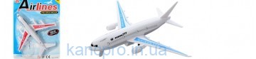 Самолет DYB168-269 (240шт) 18,5см, 2цвета, на листе,18,5-25,5-3см