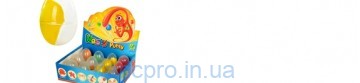 Жвачка для рук MK 0880 (192шт) ароматиз, 14г, в яйце, 12шт(4цвета)в дисплее, 19-15-5,5см