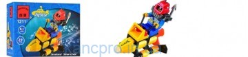 Конструктор BRICK 1211 (320шт) подводный катер, 29 дет, в кор-ке, 9,5-7-4,5см