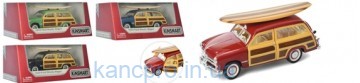 Машинка KT5402WS1 (24шт) металл,инер-я,12см, рез.кол,откр.дв,4цвета,в кор-ке,16-7-8,5см