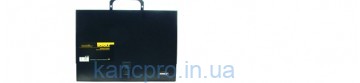 Портфель на 3 отделения черн А-4 SOZ 10502