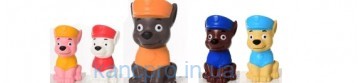 Игрушка MS 2175 /2169(50шт) ЩП, сквиши, собачка, 11-14см, антистресс, 5видов, в кульке, 11-7-7см