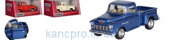 Машинка KT 5330 W (24шт) металл, инер-я,12см, 1:32, рез.кол, открыв двери,3 цвета, в кор-ке,16-7-8см