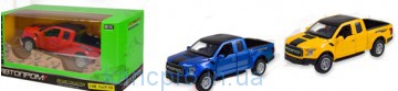 Машина металл 7864 (48шт/2) "АВТОПРОМ",1:32-36 Ford F-150, 4 цвета, батар.,свет,звук,откр.двери,капо