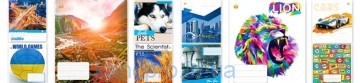 Тетрадь 18л # Твердая ТЕ01291 МИКС4 ДЛЯ ХЛОПЦІВ Тетрада