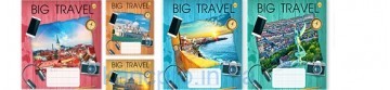 Тетрадь 24л # Твердая ТЕ01381 ПОДОРОЖ2   Тетрада