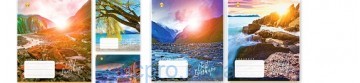 Тетрадь 24л # Твердая ТЕ01392 ПРИРОДНА   Тетрада
