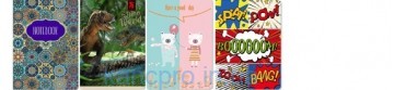 Блокнот  В6# , 48л. (170*120) лак,песок,тисн.золото, ТЕТРАДА 223/1В1014(7картинок)