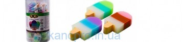 Ластик ПРЯМОУГ. ICE CREAM   ZiBi  26*57*13mm     ZB.5423