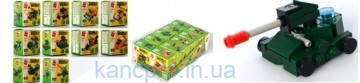 Конструктор Qman 2106 (600шт) транспорт, от30дет,в кор-ке,10шт(10видов) в дисплее,14,5-7,5-24см