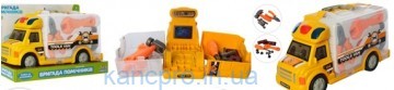 Машинка М 5531 (18шт) 33,5см, инструменты, звук, свет, на бат(таб),в кор-ке,36-23-14,5см