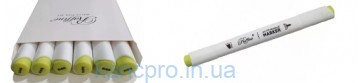 Скетч-маркер двухсторонний Marco Raffine 7800-6CB/915G Chartreuse green (уп 6)
