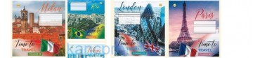 Тетрадь 24л # Твердая ТЕ51314 ПОДОРОЖ   Тетрада