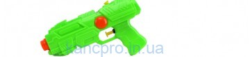 Водяной пистолет MR 0563 (240шт) размер маленький, 19,5см, 2цвета, в кульке, 19,5-11,5-3,5см