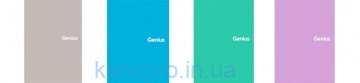 Блокнот на спирали А6 "Genius"  80л.  КЛЕТКА  А6-SC-080-6807k