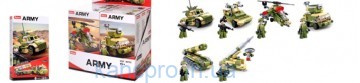 Конструктор SLUBAN M38-B0782 (72шт) военная техника, фигурка, от 108дет,6штв дисплее, 28,5-24-14см