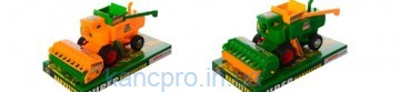 Комбайн 0488-32 (120шт) инер-й, 15см, 2 цвета, в слюде, 17,5-9-9см