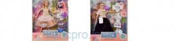 Кукла "Emily" 8005/QJ077C/QJ077D (48шт/2) 2 вида,с аксессуарами, в кор.33*28*6см