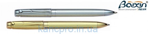 Ручка повор мет  BAIXIN BP937 (зол.+сер.)