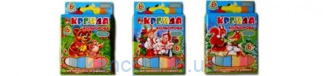 Мел цветной  9шт."Крейда"с европодв карт/уп. "ЛюксК" арт.ККЕ.909/1509