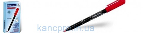 Маркер CENTROPEN 1мм крас (2846)
