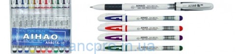 Н-р гелевый AIHAO AH-801-10 10цв.