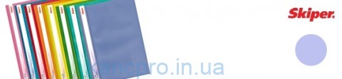 Скоросшиватель пласт A4 ПЛОТНЫЙ пласт А4 РР, JOBMAX, голубой,BM.3311-14