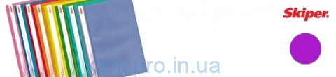 Скоросшиватель пласт A4 ПЛОТНЫЙ РР, JOBMAX, фиолетовый, BM.3311-07