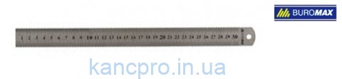 Линейка 30 см металлическая  BM. 5810-30