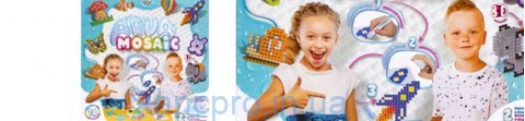 Н-р для творчества 3D моделирлование "AQUA Mosaic" (Средняя) Danko Toys  AM-01-02