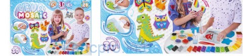 Н-р для творчества 3D моделирлование "AQUA Mosaic" (Большая) Danko Toys  AM-01-01