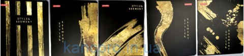 Тетрадь 48л # ПРЕМИУМ golden silk  мокр.шелк  ТЕ12012 Тетрада