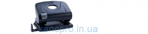Дырокол металлический 20л Buromax  4037-01 черный