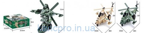 Трансформер арт. 707 (252шт/2)2кольори, короб. 13,5*15,5*6см